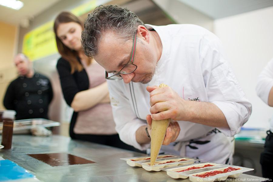 Мишель Вийом: у кондитеров инструменты, как у строителей