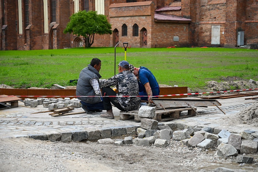 «Вступают в финальную стадию»: как выглядит остров Канта в ходе реконструкции (фото)