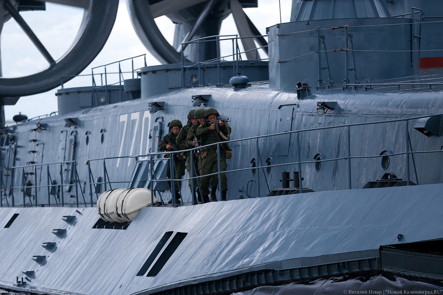 Россия победила Китай: на Балтфлоте завершился конкурс морских пехотинцев