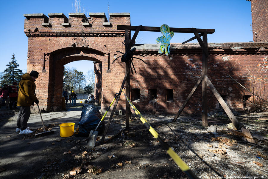 «Начало новой жизни»: в Астрономическом бастионе прошёл субботник (фото)