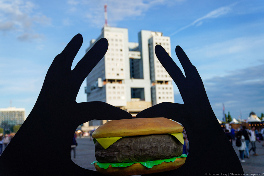 Взять в руку и есть: у Дома Советов прошел городской пикник Kaliningrad Street Food