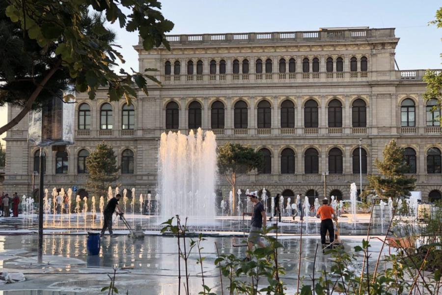 Вечером в среду из-за открытия нового фонтана в Калининграде ограничат движение