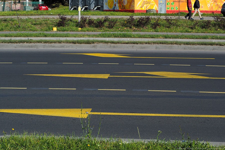 В мэрии назвали новую разметку на пл. Василевского трендом дорожного движения