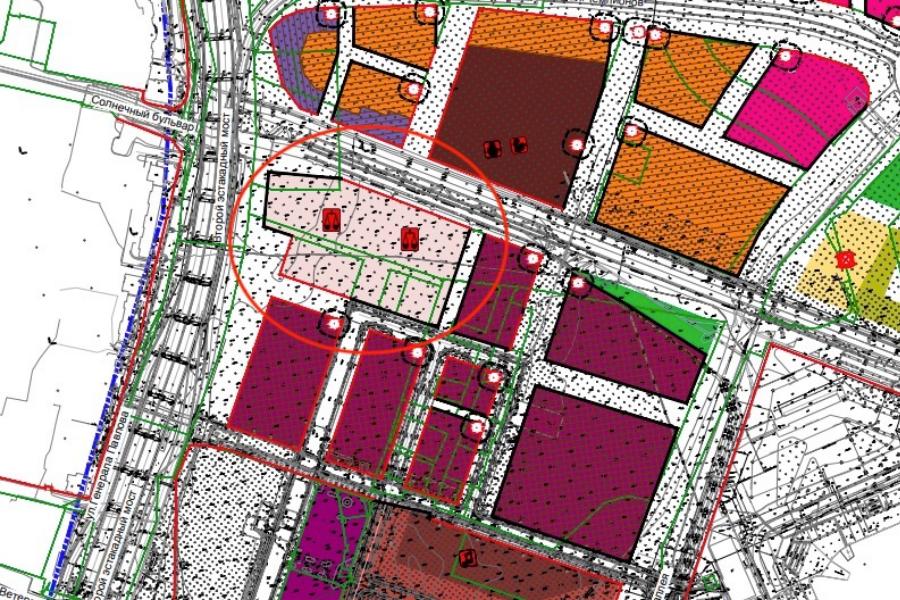Около второй эстакады запланировали строительство судов