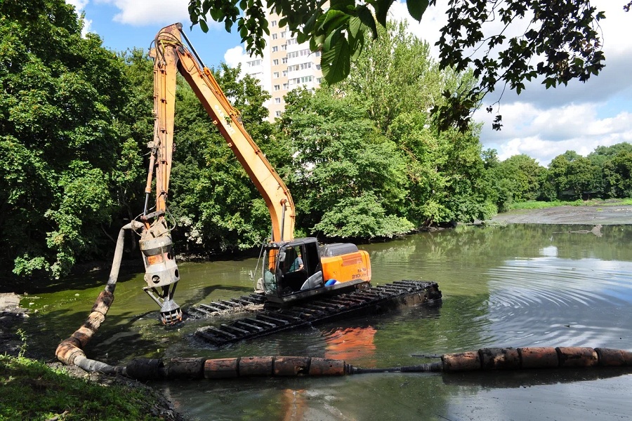 Проект очистки Ялтинского пруда пришлось переделывать из-за «колоссального» объема ила