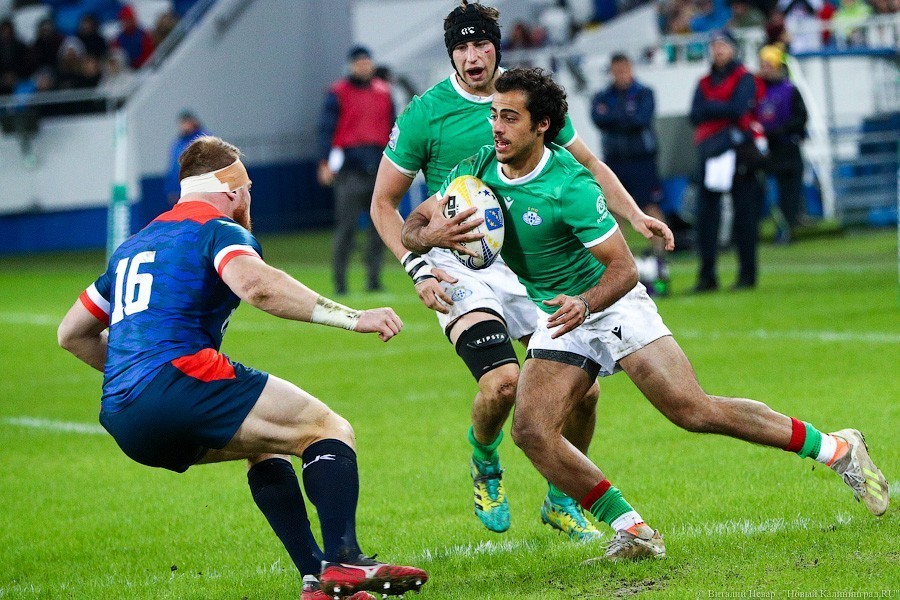 Россия — Португалия: как наши парни победили в матче Rugby Europe в Калининграде