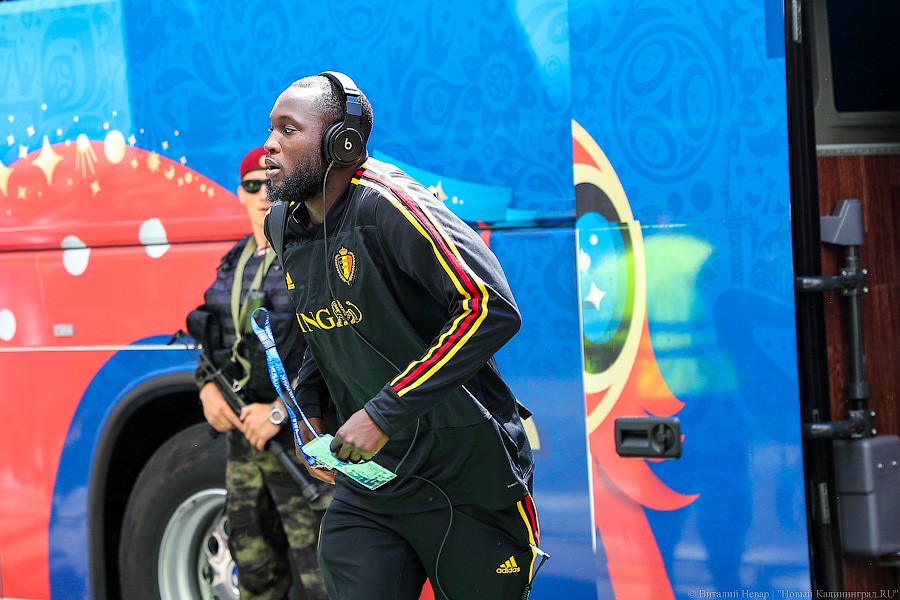 Компани, де Брёйне, Феллайни и тот самый Анри: сборная Бельгии в городе (фото)