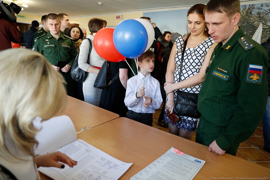 За гречку и тушёнку: как калининградцы выбирали президента России (фото)