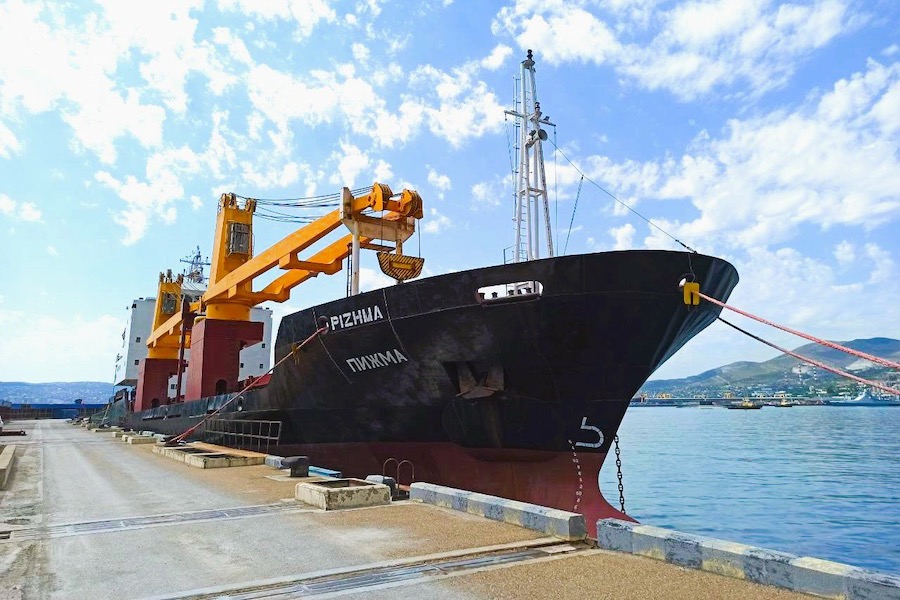 На линию Санкт-Петербург — Калининград вышел новый сухогруз (фото)