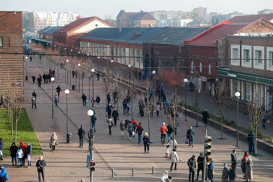 «И много других примочек»: в Калининграде открыли пешеходную зону на Баранова