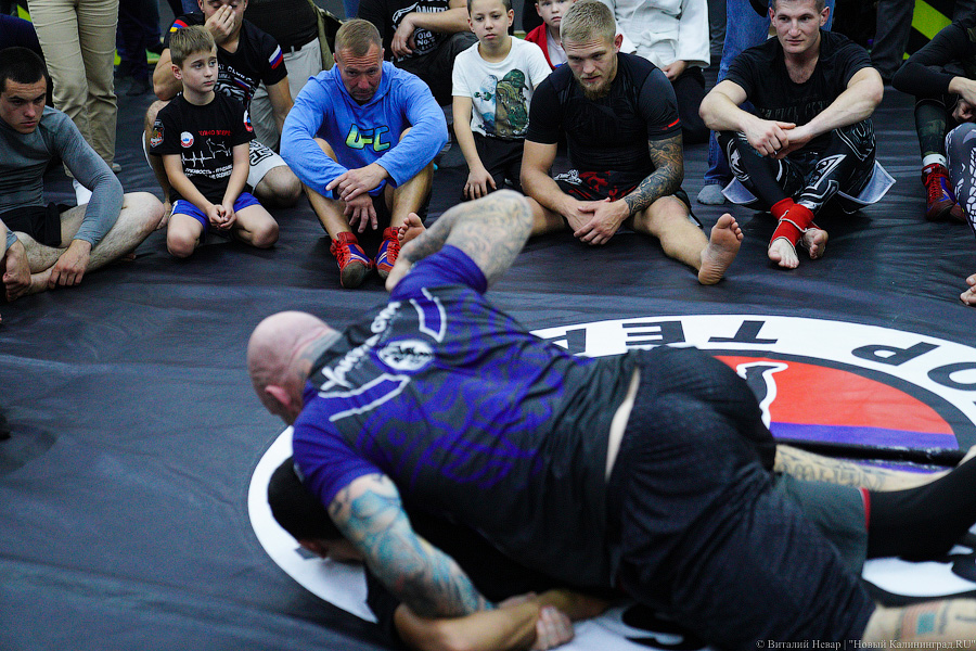 Крёстный отец смешанных единоборств: Джефф Монсон дал мастер-класс в Калининграде (фото)