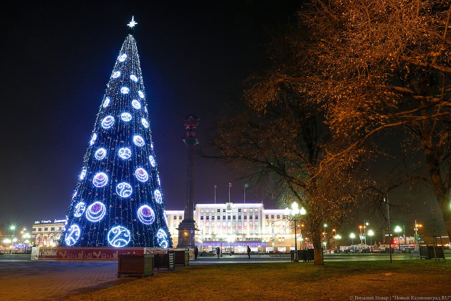 Администрация Калининграда решила отдыхать 31 декабря