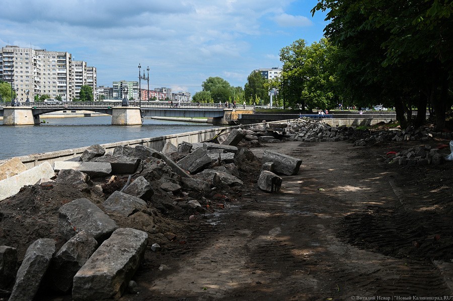 «Вступают в финальную стадию»: как выглядит остров Канта в ходе реконструкции (фото)