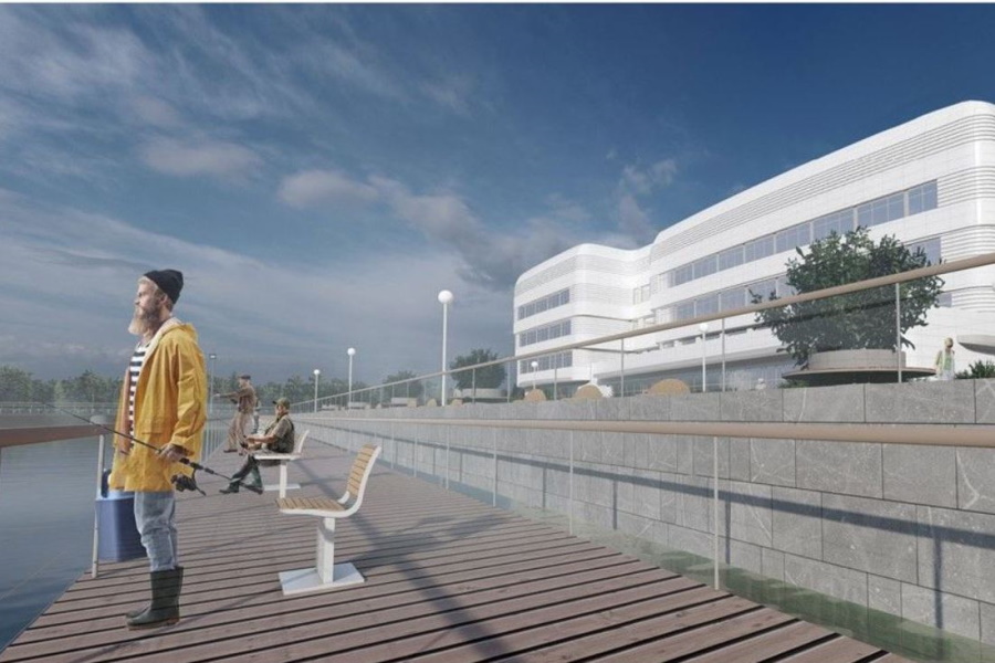 «Подраздуть бока»: градосовет одобрил проект центра МГУ в Зеленоградске в виде облака (фото)