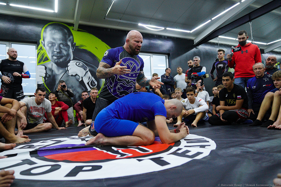 Крёстный отец смешанных единоборств: Джефф Монсон дал мастер-класс в Калининграде (фото)