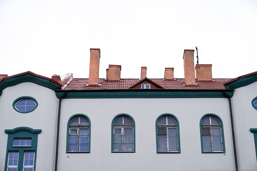 В Калининграде завершается капремонт исторического дома с аркой на ул. Багратиона (фото)