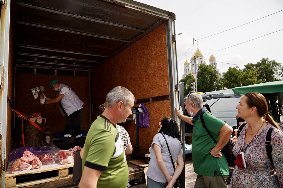 14 августа: сельхозярмарка на площади Победы в Калининграде