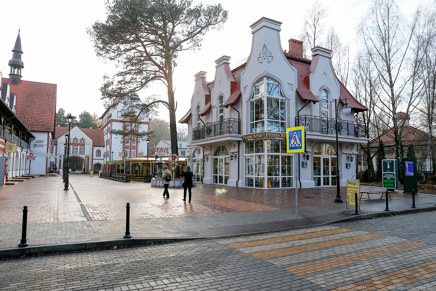 В Светлогорске из-за коммунальной аварии открыли для транспорта часть пешеходной зоны