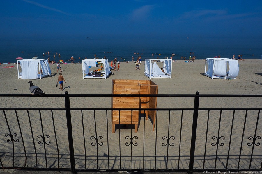 Мельников: подрядчик отказался делать дорожки на пляже в Балтийске