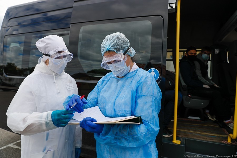 За сутки в Калининградской области зарегистрировали 33 случая коронавируса