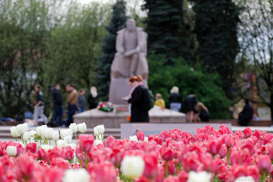 Скомканная Победа: в Калининграде прошёл очередной патриотический флешмоб