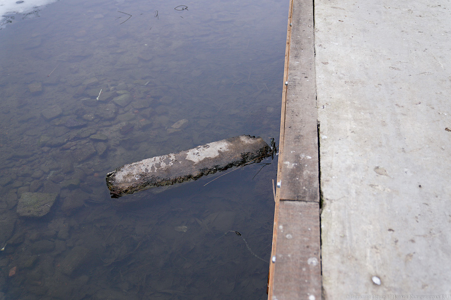 Обвалившаяся штукатурка и не только: благоустроенный за миллионы Нижний пруд после зимы