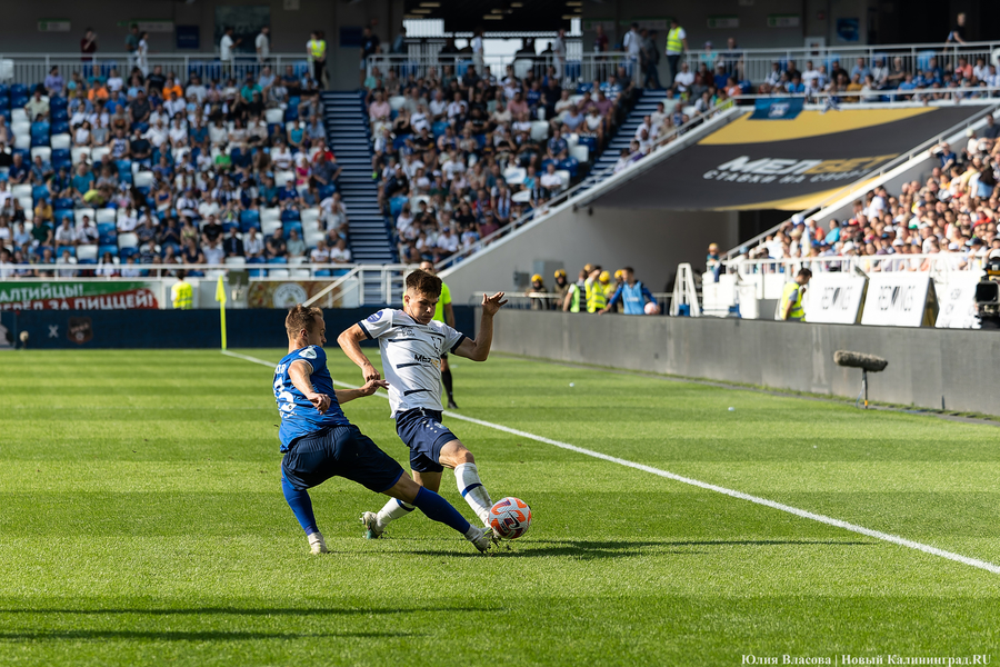 Лучшая награда: главные моменты победного матча «Балтики» (фото)
