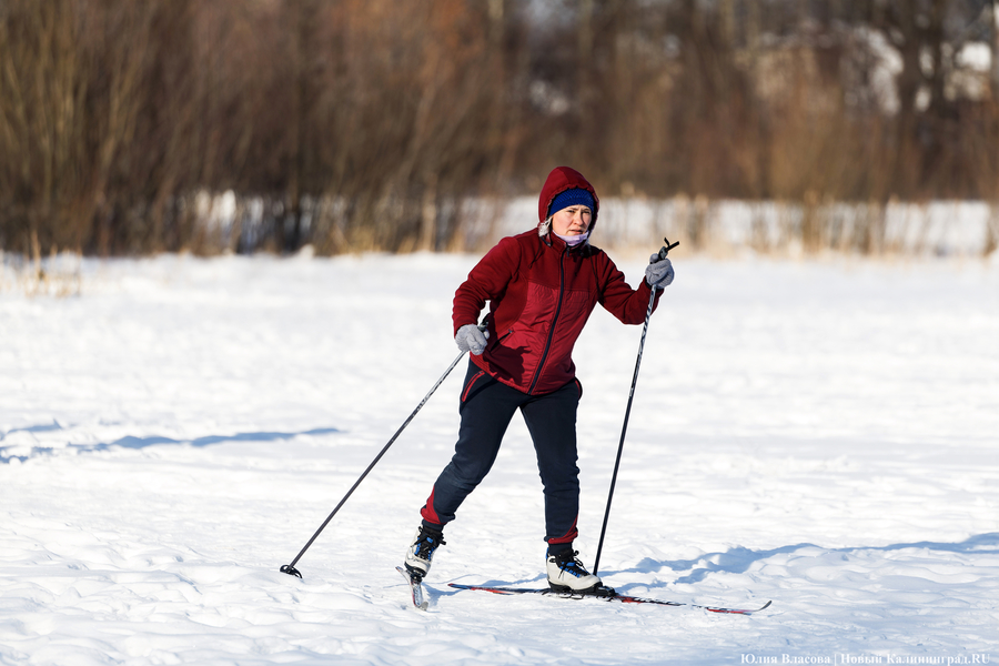 Игры при −20°C: как в Калининграде прошёл День зимних видов спорта