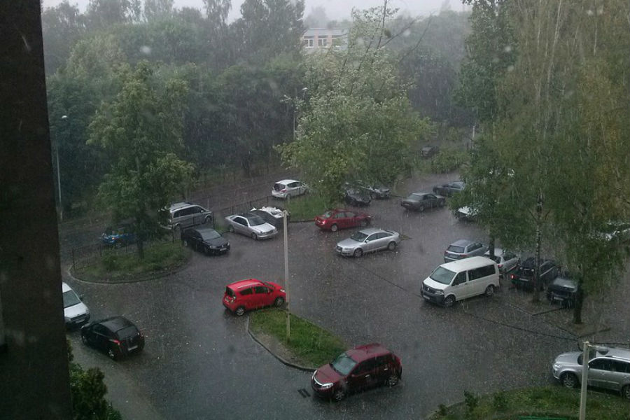 Хляби небесные: крупный град глазами читателей «Нового Калининграда.Ru»