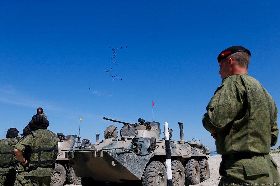 БТР-батл: на полигоне в Хмелевке прошло «Балтийское дерби-2016»