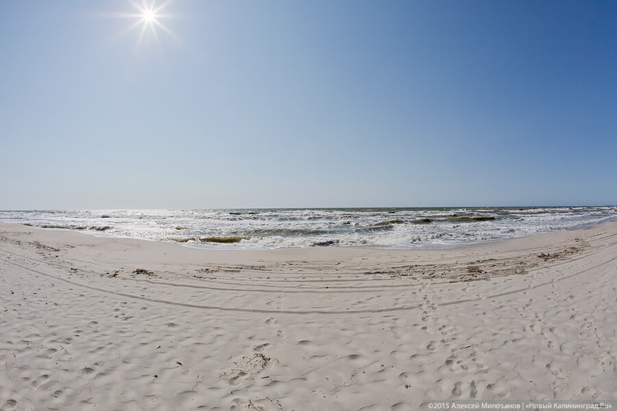 В Калининградской области из-за коронавируса отложено открытие пляжного сезона
