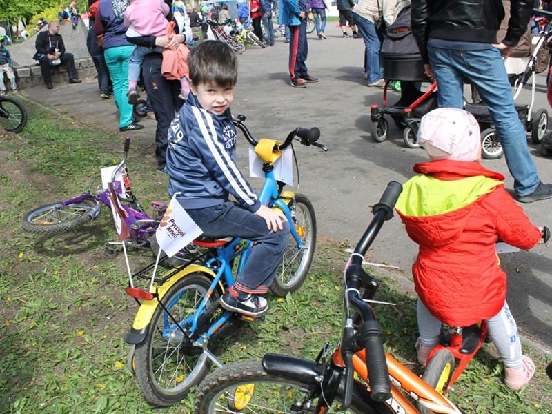 Состоялся первый этап детских велогонок «Kids Race-2014»