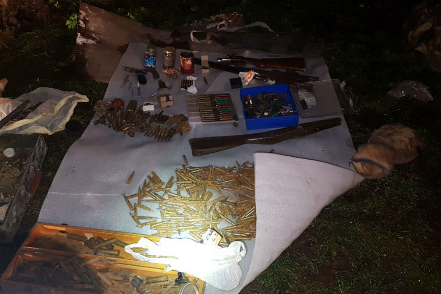 В СНТ «Спутник» силовики нашли арсенал с гранатами