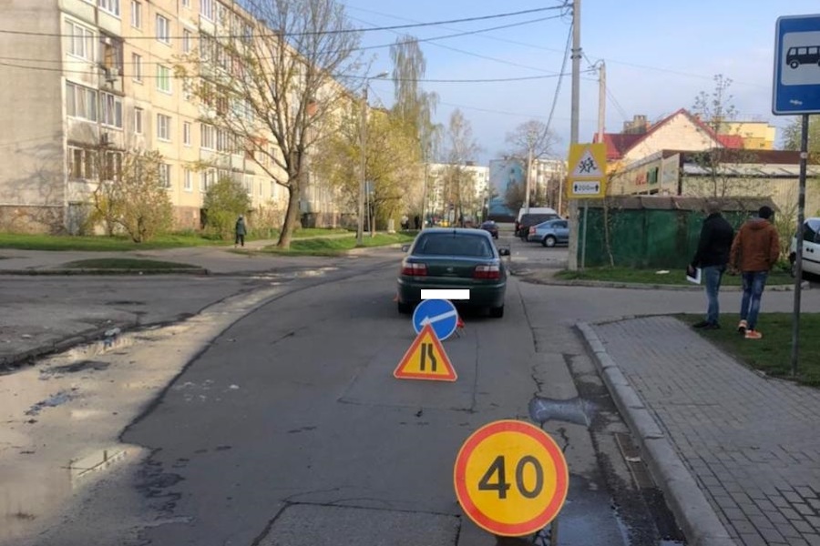 В Калининграде «Опель» сбил 9-летнего мальчика (фото)