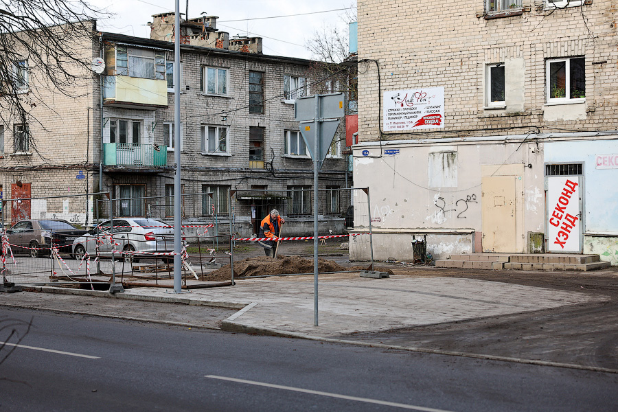 Сложная международная ситуация: как в Калининграде отремонтировали ул. Павлика Морозова (фото)