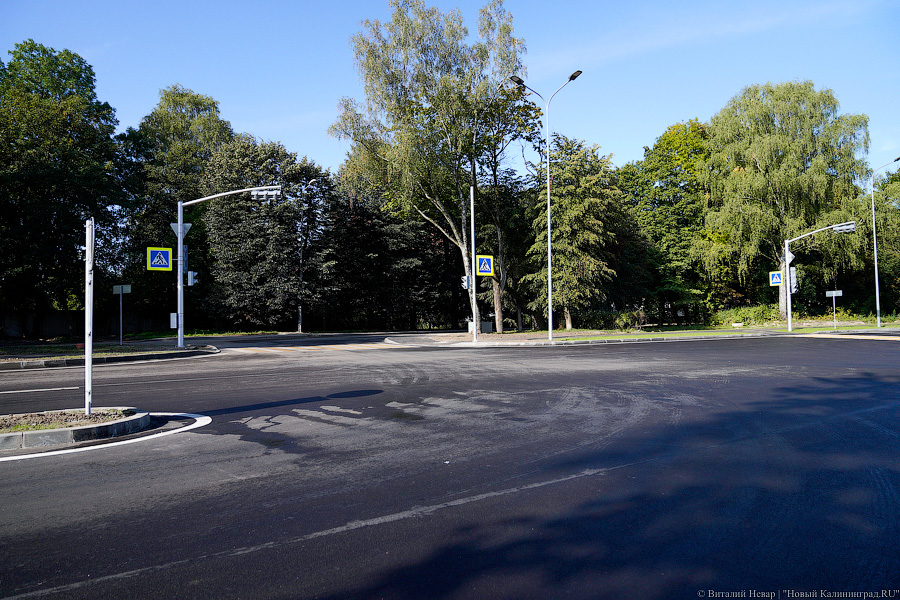 Две-четыре полосы: ул. Гагарина открылась после реконструкции (фото)