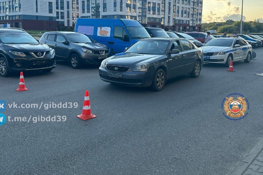 В Калининграде на Сельме автомобилист сбил 7-летнего ребёнка