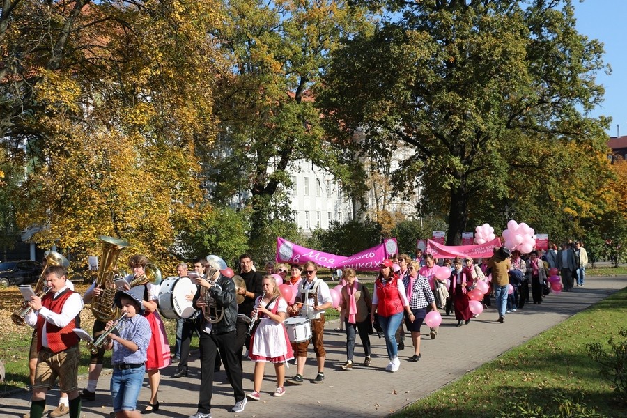 В Калининграде прошёл седьмой Марш против рака