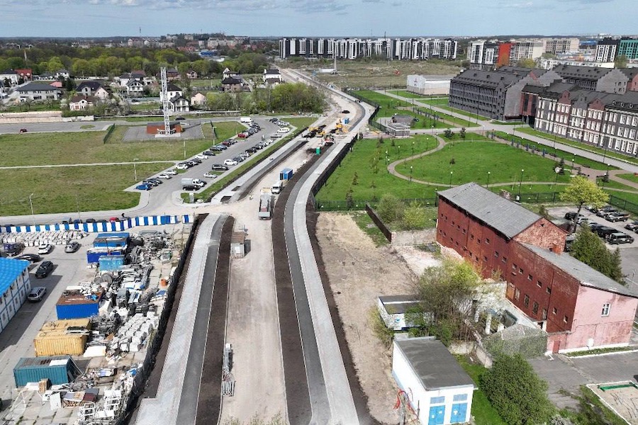 Дятлова обещает, что первый этап строительства ул. Лучинского завершится в мае (фото)