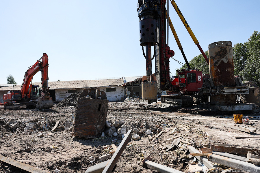 В Калининграде сносят здания ради строительства дублера двухъярусного моста (фото)