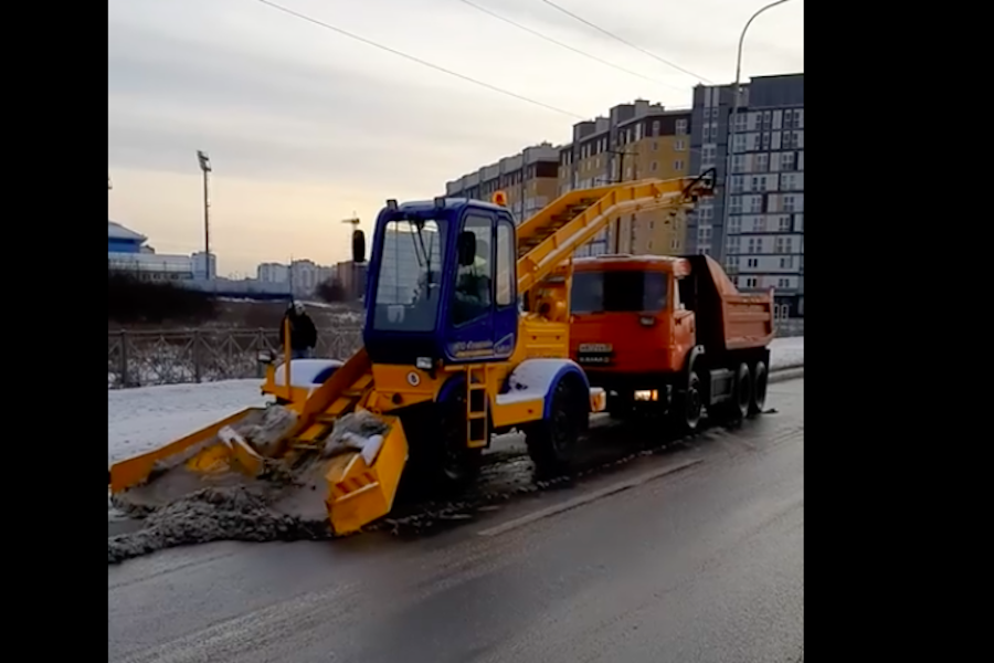 В Калининграде купили «крабика» для чистки улиц (видео)