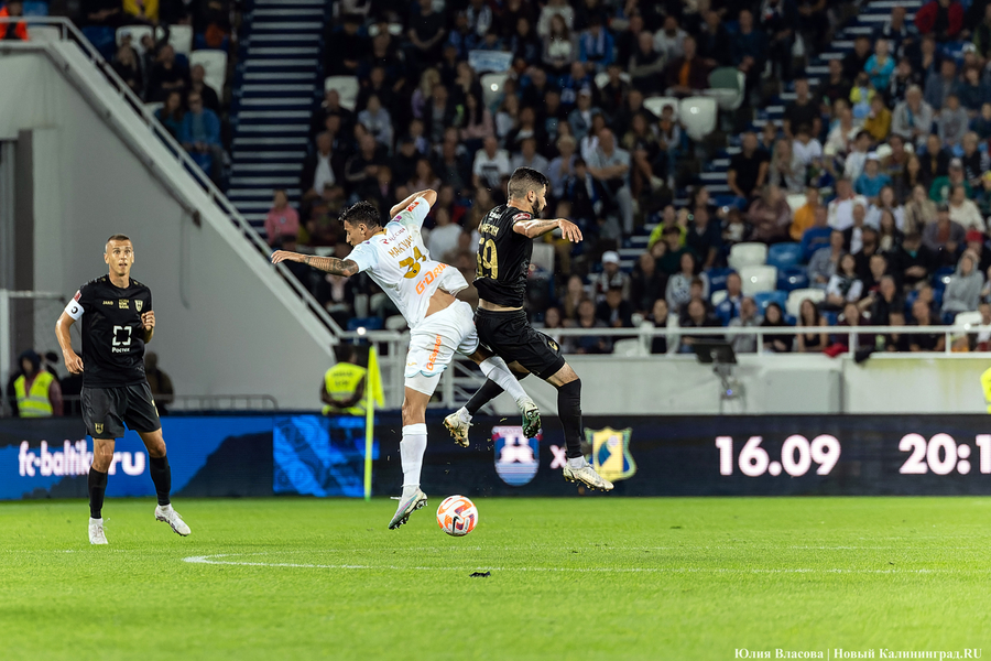 Победный гол: лучшие моменты матча между «Балтикой» и «Зенитом» (фото)