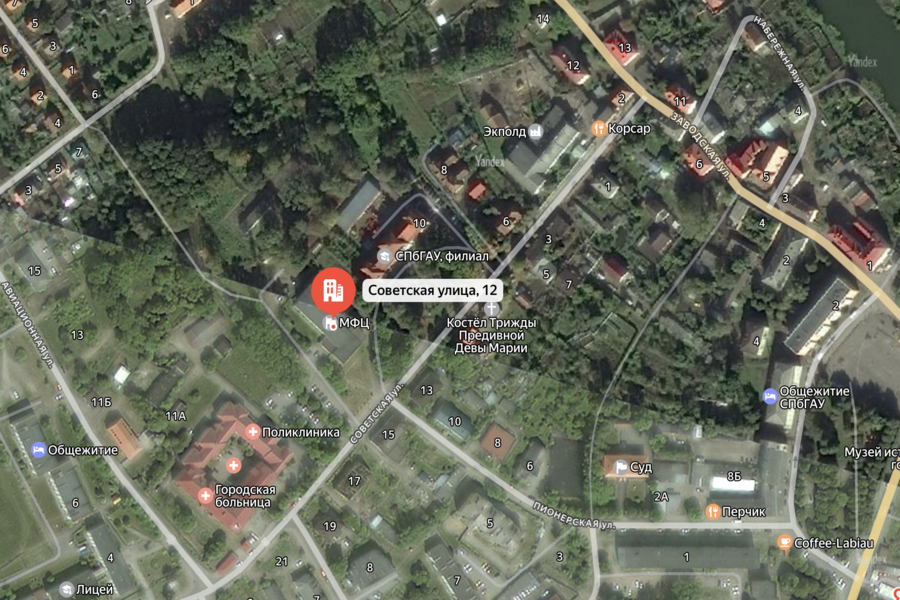 Изображение: скриншот «Яндекс Карт»