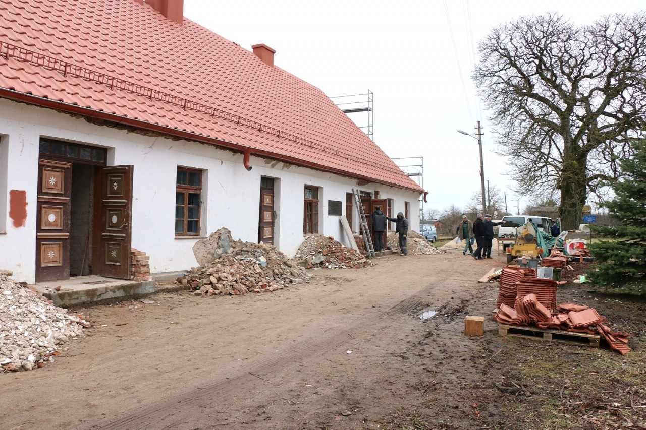 Реконструкцию Музея Донелайтиса в Чистых Прудах обещают закончить к марту 2021 года