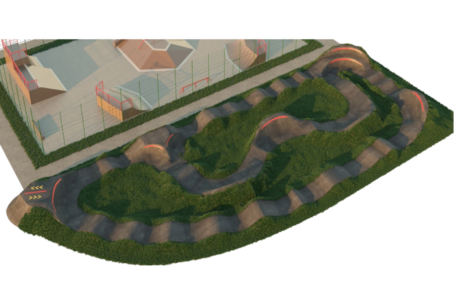 В Черняховске на стадионе «Прогресс» планируют всего за 2,5 недели построить памп-трек