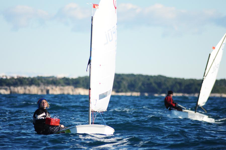 Юный калининградец успешно выступил на регате Словении (+фото)