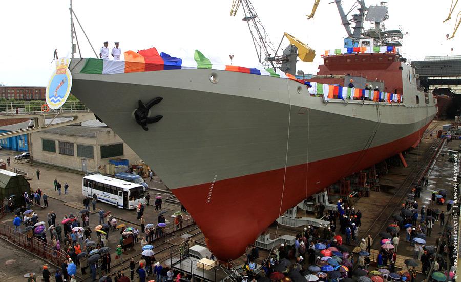 «'Колчан' на воду!»: фоторепортаж "Нового Калининграда.Ru"