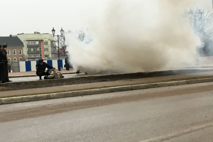 «Силы зла»: что известно про [Роскомнадзор] у храма в Гусеве