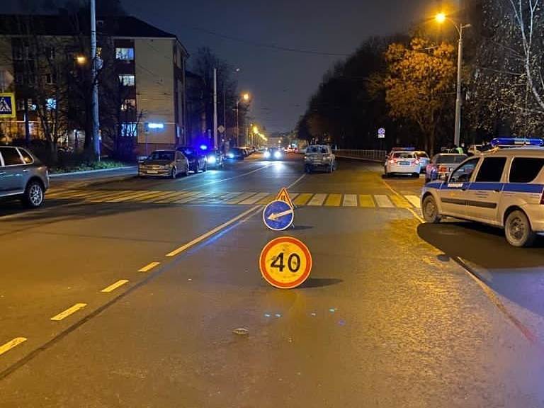 В Калининграде «Ниссан» насмерть сбил пенсионерку на пешеходном переходе