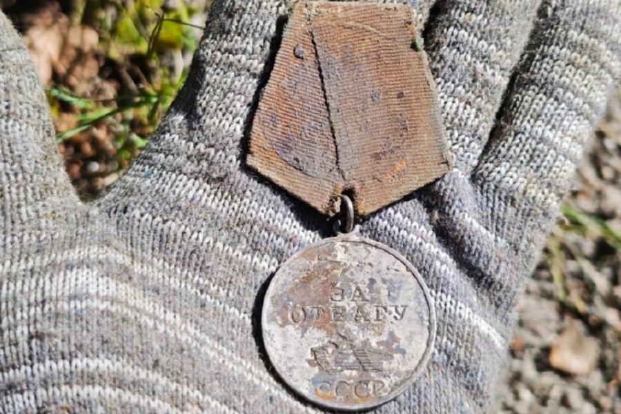 Из Калининграда в Узбекистан передают медаль бойца, погибшего в апреле 45-го (фото)